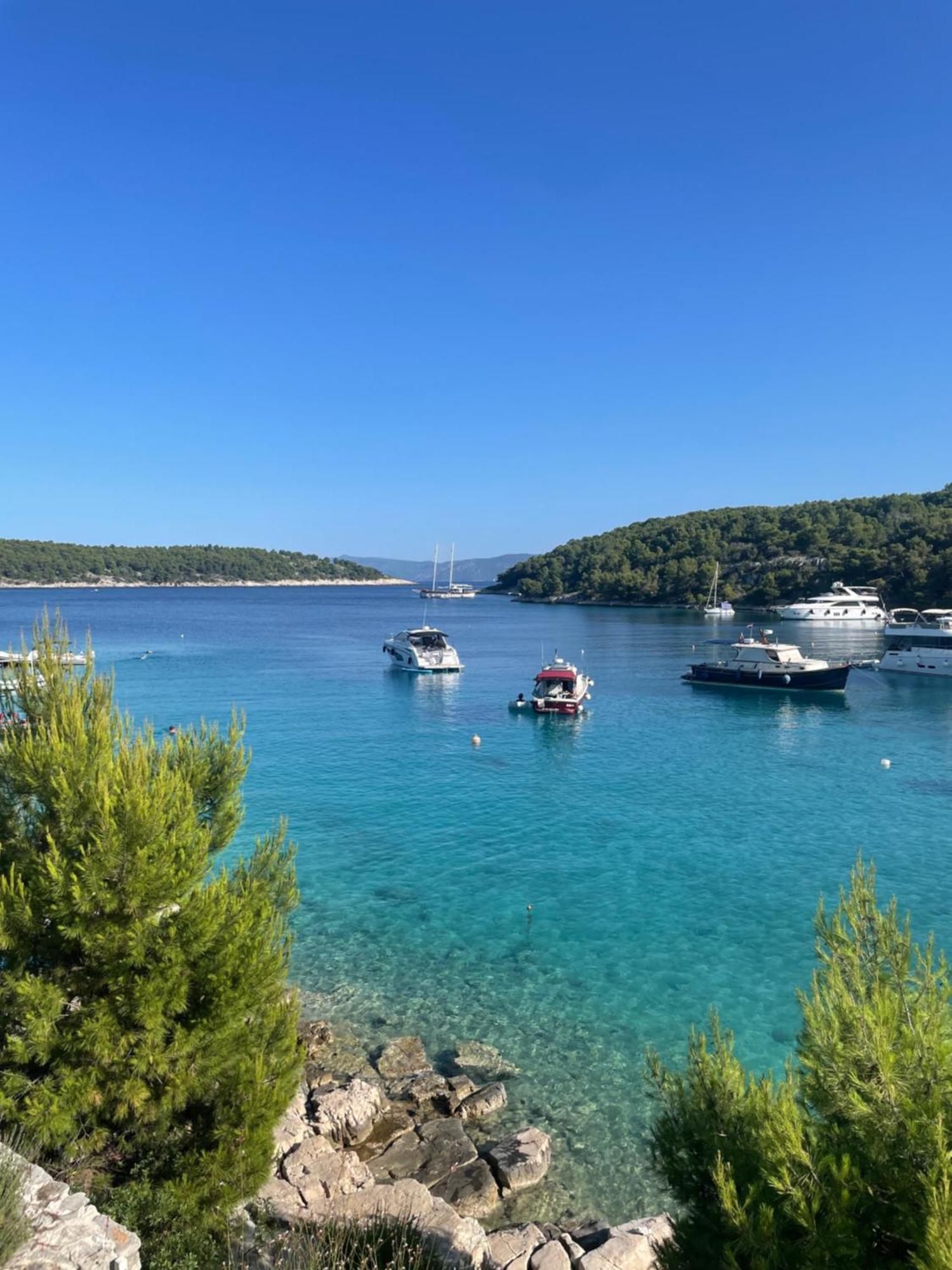 Luxury Villa Kate - In Lucice Bay With Turquoise Sea, Amazing Seaviews, And Heated Pool ミルナ エクステリア 写真